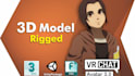 create vrchat 3d model vrchat avatar vtuber furry avatar