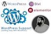 fix wordpress issues support divi elementor troubleshoot woocommerce expert help