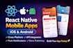 build react native mobile app for ios and android