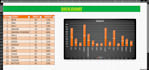excel data entry with perfect design as per office required