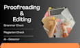 do proofread, edit, check grammar and plagiarism plus ai dectect