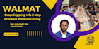 manage walmart dropshipping and wfs stores product listings with dynamic PPC