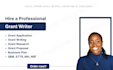 grant writing, grant proposal, grant application, grant research, grant writer