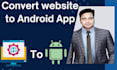 do convert website to android app