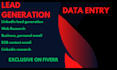 do b2b lead generation and web research