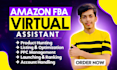 be your unique amazon virtual assistant fba ppc amazon fba administrative va