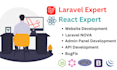 quickly develop a laravel web app and API with customization and bugfix