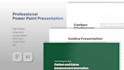 design a professional presentation in power point