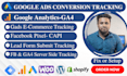 expertly setup ga4 e commerce, gads conversion and server side tracking via gtm