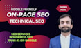 optimize on page SEO and website technical issue on wordpres