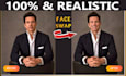 do realistic face and head swapping, photo editing, body slimming in photoshop