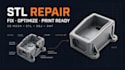 fix repair reverse engineer stl mesh files for 3d printing