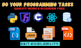urgent help in python ,java ,html ,css and php