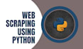 do web scrapping using python