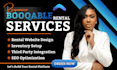 booqable website setup, booqable rental website design, online booking