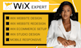 wix website redesign, wix website design, wix website redesign, wix studio