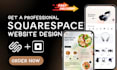 squarespace website design squarespace website  redesign squarespace website