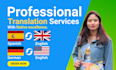 translate your website store from spanish and german to english