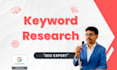 do advance SEO keyword research, topical mind map