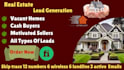 skip tracing cash buyer lead vacant hone land lead skip trace