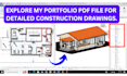 draw 2d floor plan, 3d modeling and renderings in revit, sketchup or cad