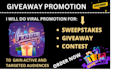 do giveaway promotion, contest promotion, sweepstake