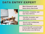 do fast and accurate data entry, PDF to word, image to document conversion