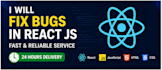 fix urgent react js bugs and frontend issues quickly