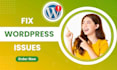 fix wordpress issues error bug, update wordpress website, elementor, woocommerce
