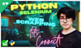 code custom python web scraping scripts using selenium