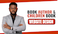 design book author website, author website, book author