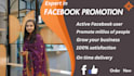 do facebook promotion to USA