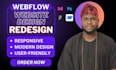 webflow website build fix clone webflow website design figma towebflow ecommerce