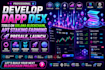 develop dapp dex tools on solana blockchain, apt staking farming presale, launch