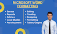 edit, format, and redesign your documents in ms word