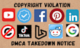 remove infringing content from onlyfans,google,fb,ig,yt,tiktok,reddit by dmca