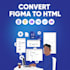 convert figma to html css and tailwind css