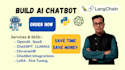 create ai chatbot, ai saas using deepseek, langchain ,llama3