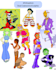 draw clean, fully coloured and shaded character commissions