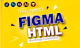 convert figma to html landing page design