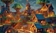 build minecraft castle, villages, base, hubs, spawns