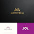 do modern minimalist luxury logo design with brand identity