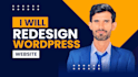 rebuild fast wordpress website webdesign developement