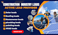provide active solar leads roofing leads homeowner leads