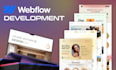 design, redesign, or develop website, expert webflow designer