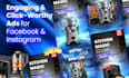 design creative facebook and instagram ad images or posts