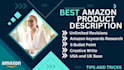 write killer amazon optimization listing and fba product description