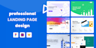 design professional landing page in figma for your business