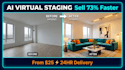 create ai virtual staging and interior design for real estate photos
