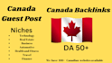 do canada guest post with high da and dofollow backlinks